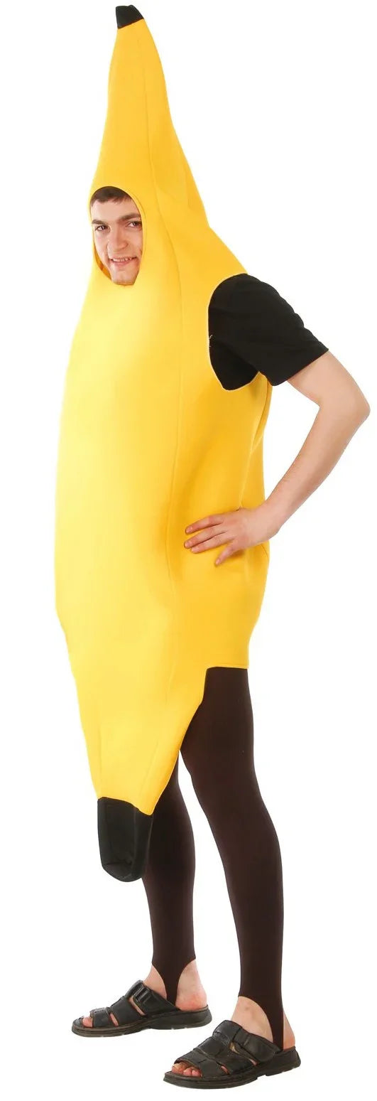 Disfraz de Plátano para Adulto Fruta Guirca